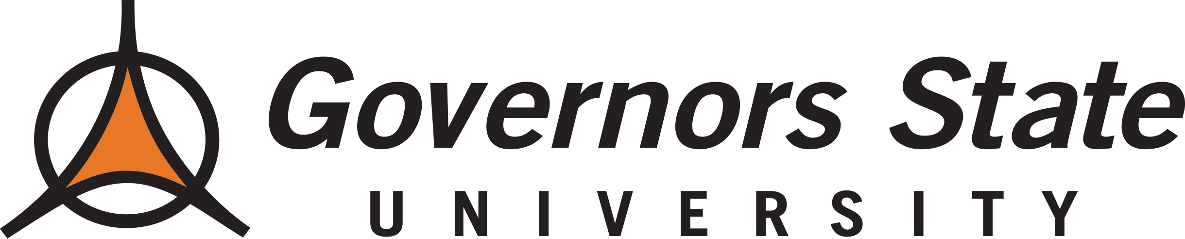 GOVERNORS STATE UNIVERSITY logo
